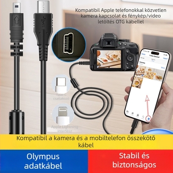 Olympus CCD kamera adatkábél, T-port sorozat, kompatibilis U300, U400, C50/60, VG110, FE100, FE170