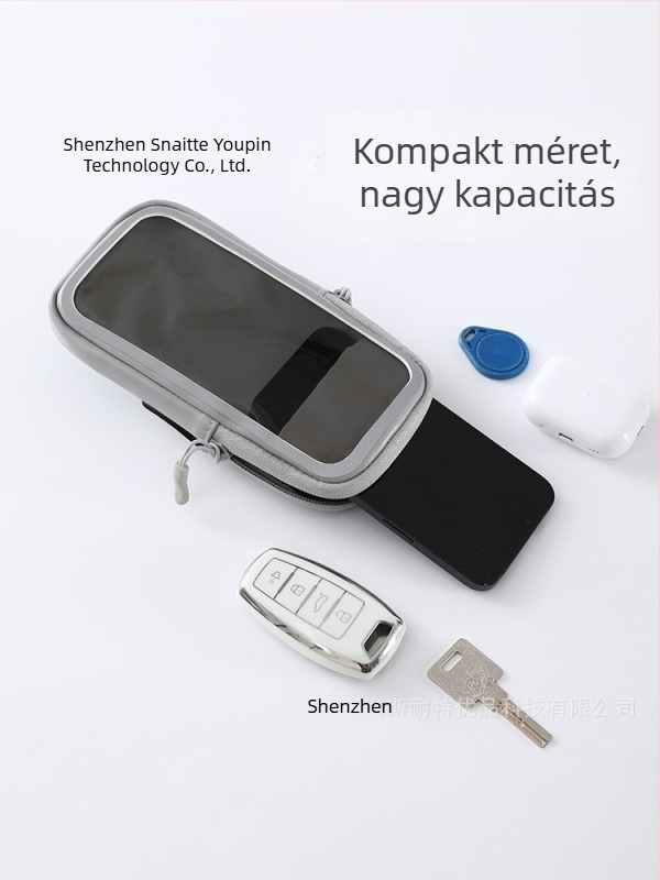 Érintőképernyős telefon a karon – könnyű, uniszex futó karszalag