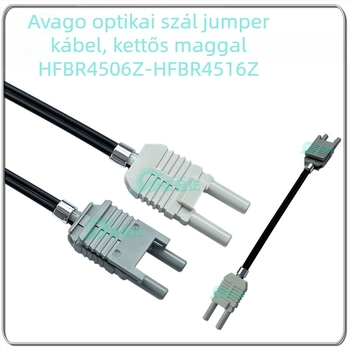 Optikai fiber jumper, modell 4506-4516, PMMA mag, optikai kábel, az Agilent semleges csatlakozó rendszeréhez, RoHS
