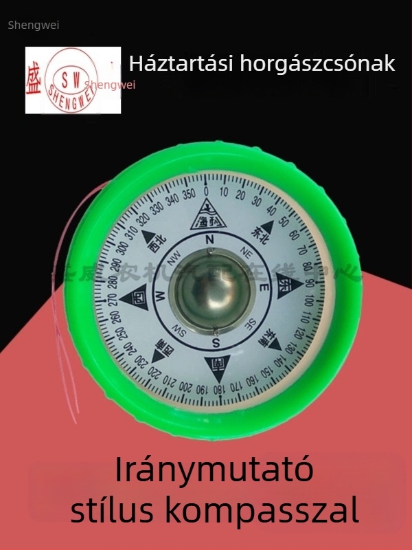 Tengeri mágneses iránytű ütésálló kivitel, vízálló, elektromos megvilágítással