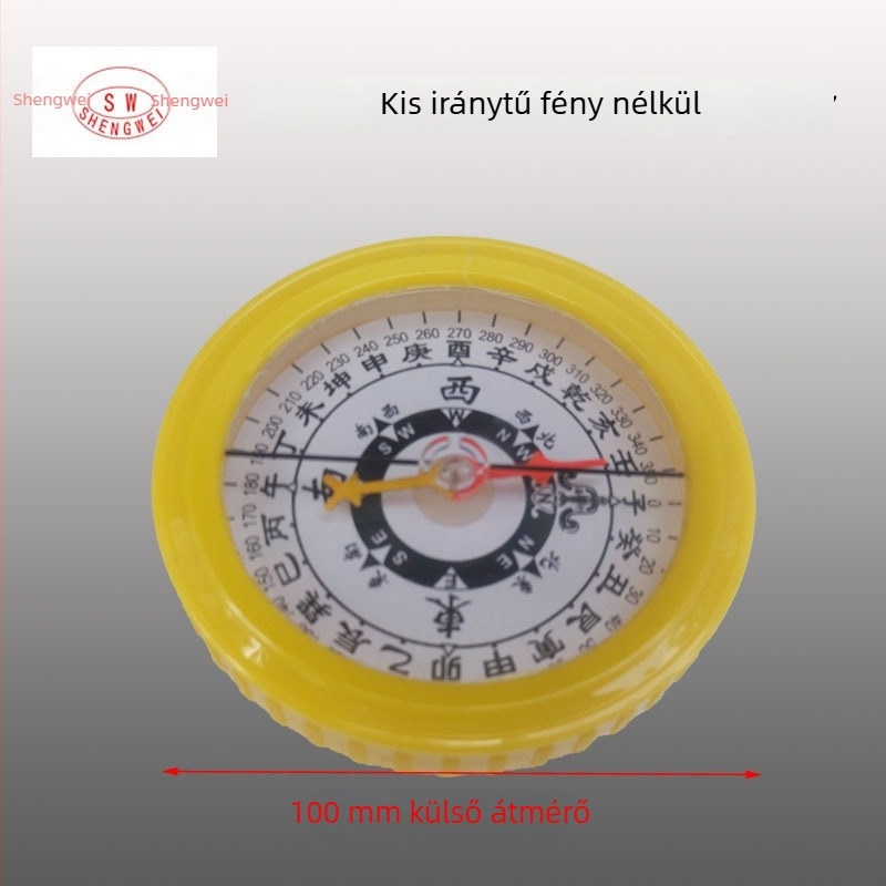 Tengeri mágneses iránytű ütésálló kivitel, vízálló, elektromos megvilágítással