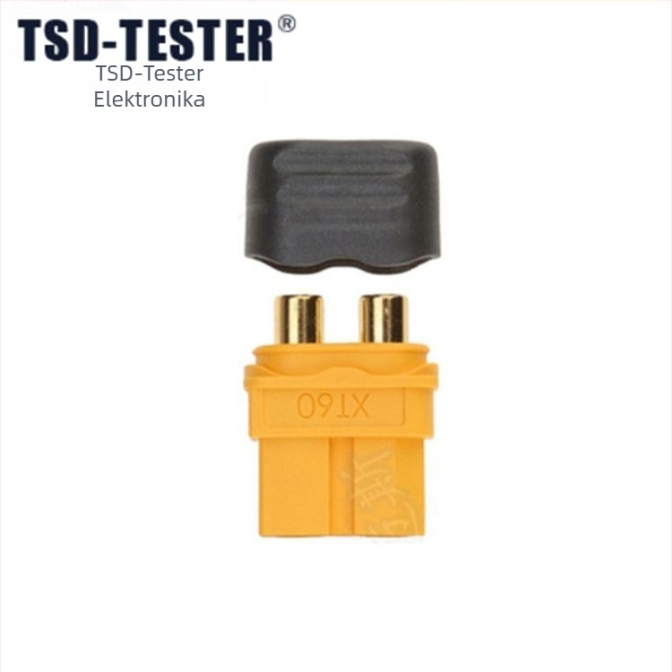 XT60 csatlakozó XT60H burkolattal – AMASS 30A, 2 vezeték, 3C-digitális alkalmazásokhoz