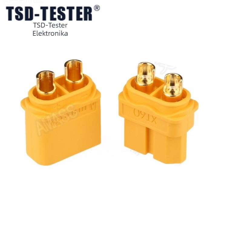 XT60 csatlakozó XT60H burkolattal – AMASS 30A, 2 vezeték, 3C-digitális alkalmazásokhoz