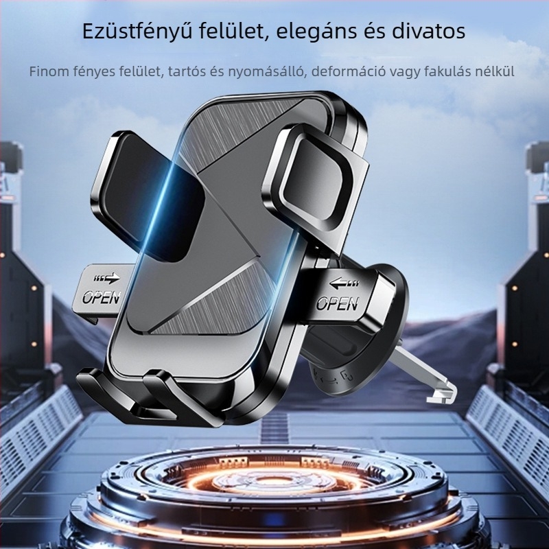 Sinofer autótelefon-tartó a szellőzőnyílásra, univerzális kompatibilitás, minimalist stílus