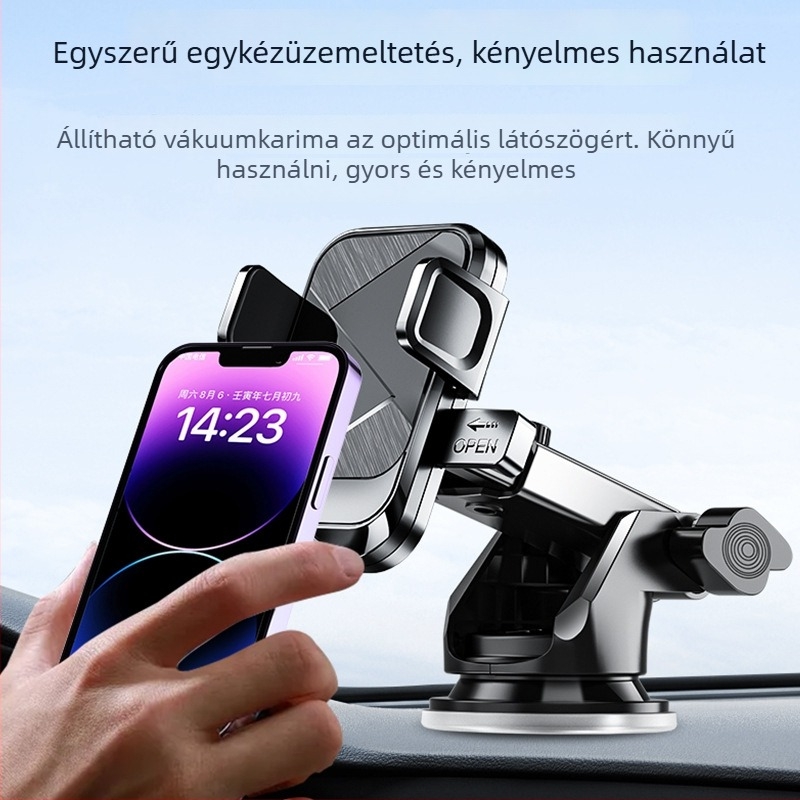 Sinofer autótelefon-tartó a szellőzőnyílásra, univerzális kompatibilitás, minimalist stílus