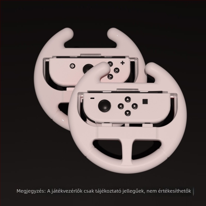 Switch kormány NS/OLED Joy-Con-hoz – Mario Kart 8, 2 darabos készlet, ABS anyag