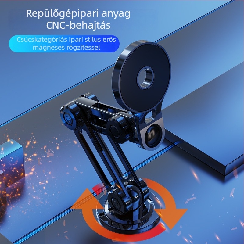 Autós telefon-tartó ragasztó-mágneses rögzítés a műszerfalon – univerzális kompatibilitás
