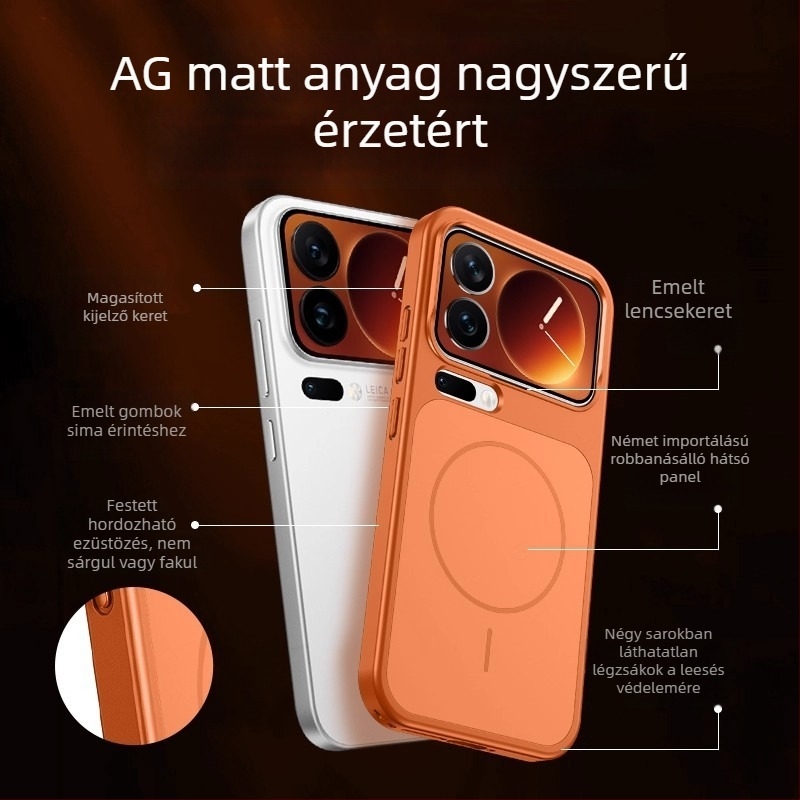 Xiaomi 17ProMax védőtok – matt felület, csúszásmentes és ütésálló, testreszabható