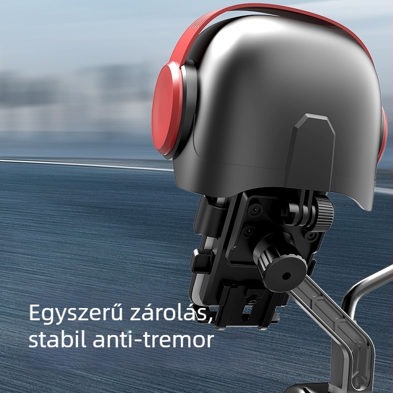 Autótelefon-tartó motorkerékpárok és elektromos rollerek számára - műanyag, általános stílus, testreszabható támogatás (Márka Youchuang Chengpin)