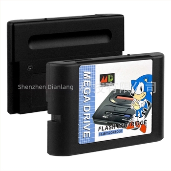 MD RAM kártya Mega Drive I–II-hoz, 4G memória, OSV3.8 kiadás, Gold Finger Code támogatás