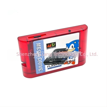 MD RAM kártya Mega Drive I–II-hoz, 4G memória, OSV3.8 kiadás, Gold Finger Code támogatás