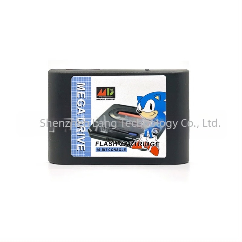 MD RAM kártya Mega Drive I–II-hoz, 4G memória, OSV3.8 kiadás, Gold Finger Code támogatás