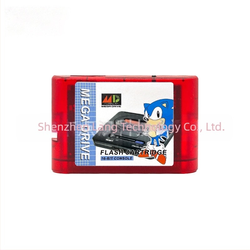 MD RAM kártya Mega Drive I–II-hoz, 4G memória, OSV3.8 kiadás, Gold Finger Code támogatás