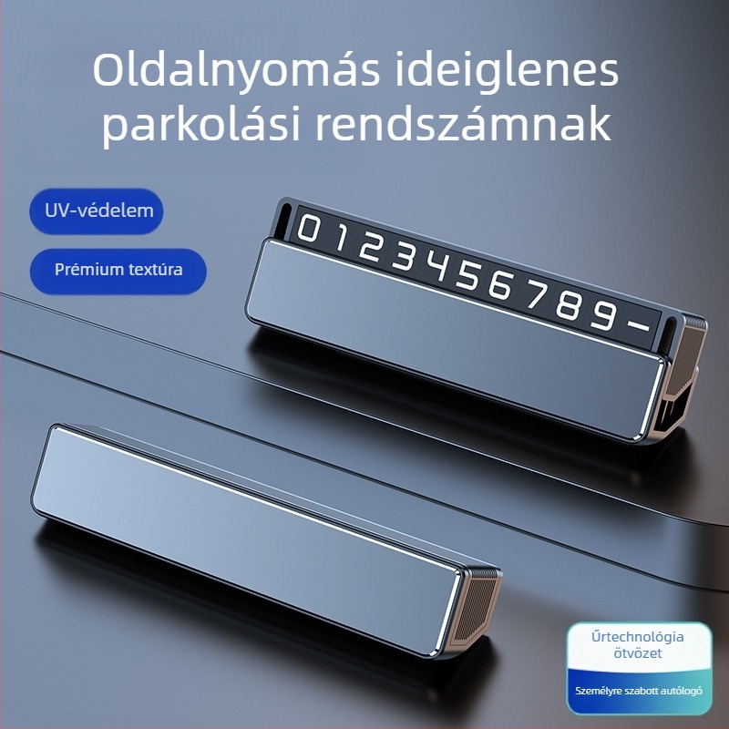 Ideiglenes parkolási jelzés, Rejtett rögzítés, Műanyag test, Modell RV-2, Márka Rui Cheng, Logó nyomtatás: elérhető