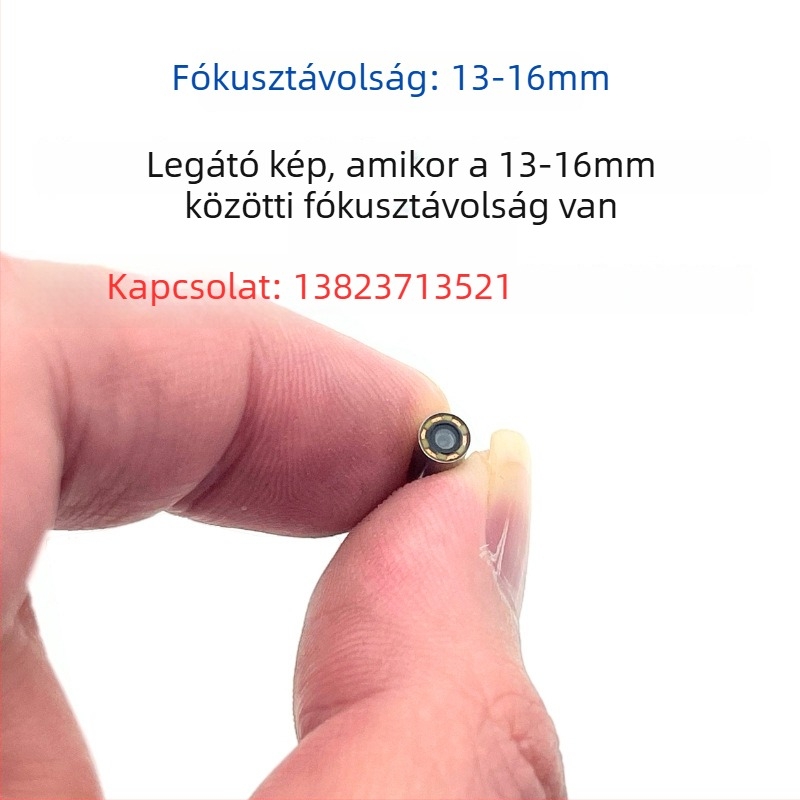 3,9 mm-es USB endoszkópos kamera csővizsgálatra, 1 MP felbontás, IP67 vízálló, 60° látóterület, LED világítás