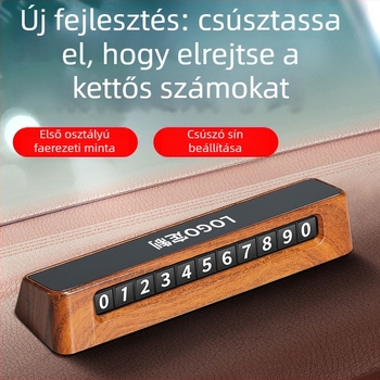 Meili műanyag csúszó parkolási jel – Modell D02, Kód D02