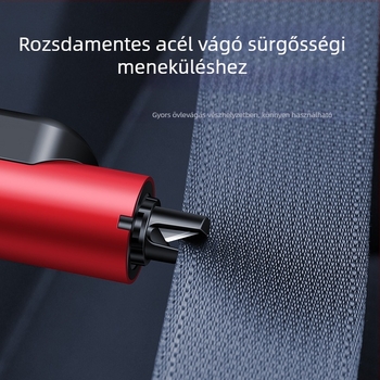 Alumínium ötvözetű autó ideiglenes parkolási jel, telefonszám táblával, modell QN-096, méretek 14 x 2,5 cm, többfunkciós vészcsapó eszköz