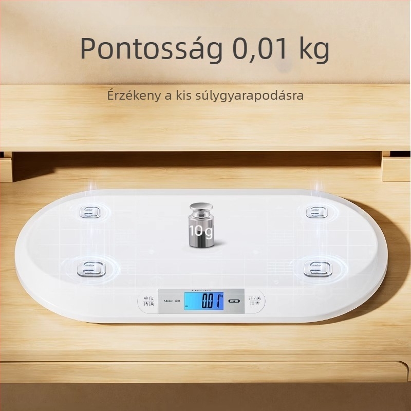 Háziállatok súlymérő tálcával – macskák és kutyák számára, otthoni intelligens elektromos mérleg