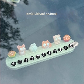 Autó dekoratív díszállat motívummal (Anyag: Műanyag; Típus: Rejtett; Feldolgozás és testreszabás: Nincs testreszabás)