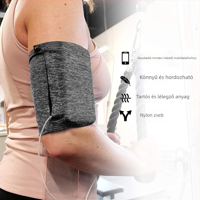 Unisex külső karra szerelhető telefon-karpánt futáshoz és edzéshez – Spandex, YTY márka, 2022-es kiadás, kültéri sportokhoz