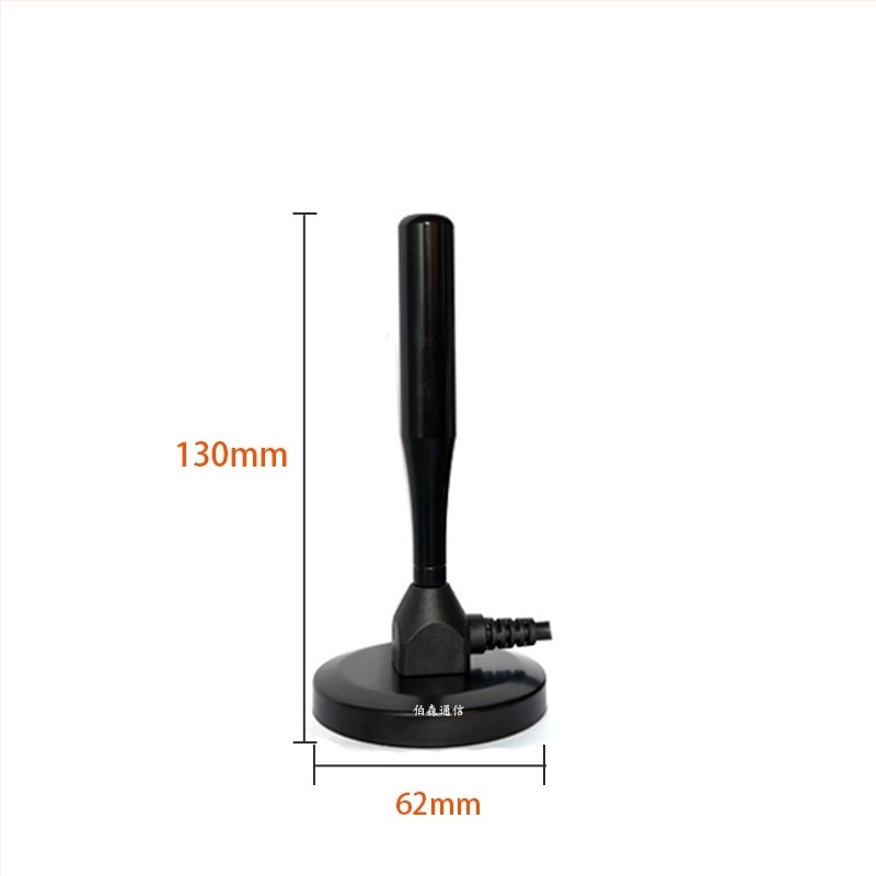 4G szívófejes antenna, alumínium rúd, 12 dBi omni irányú, magas nyereség, 3G/GSM/5G, 433 MHz teljes sáv