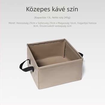 Összecsukható kültéri vízmedence – PVC, Nagy kapacitás, Minimalista stílus, Hordozható mosáshoz