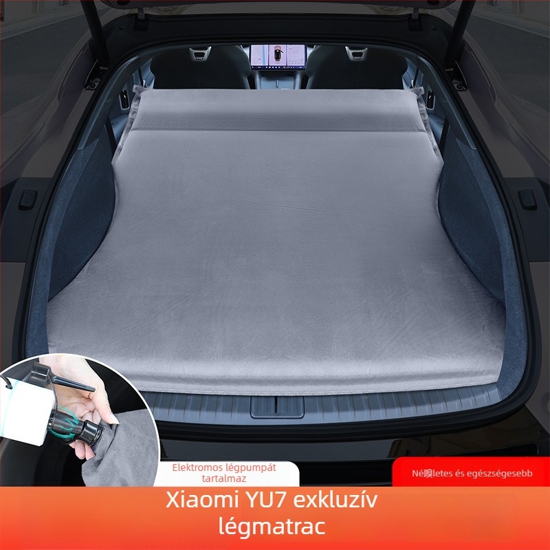 Xiaomi Yu7 autóba tervezett felfújható ágy, csomagtartó matrac, flocking anyag, teherbírás 300 kg, automatikus felfúvás