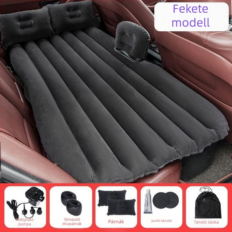 SUV autós felfújható matrac a csomagtartóhoz – automatikus feltöltés, flocking anyag, általános modell, termék kódja 1000184370