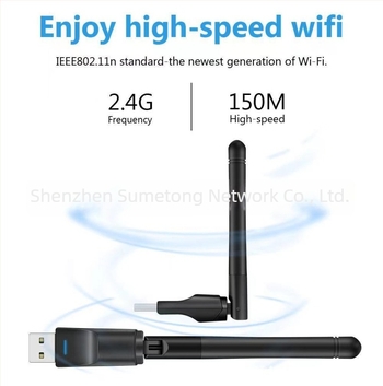 RT7601UN USB WiFi adó IPTV Set-Top Boxhoz – 150 Mbps, USB interfész, 2.4 GHz, 802.11b/g/n