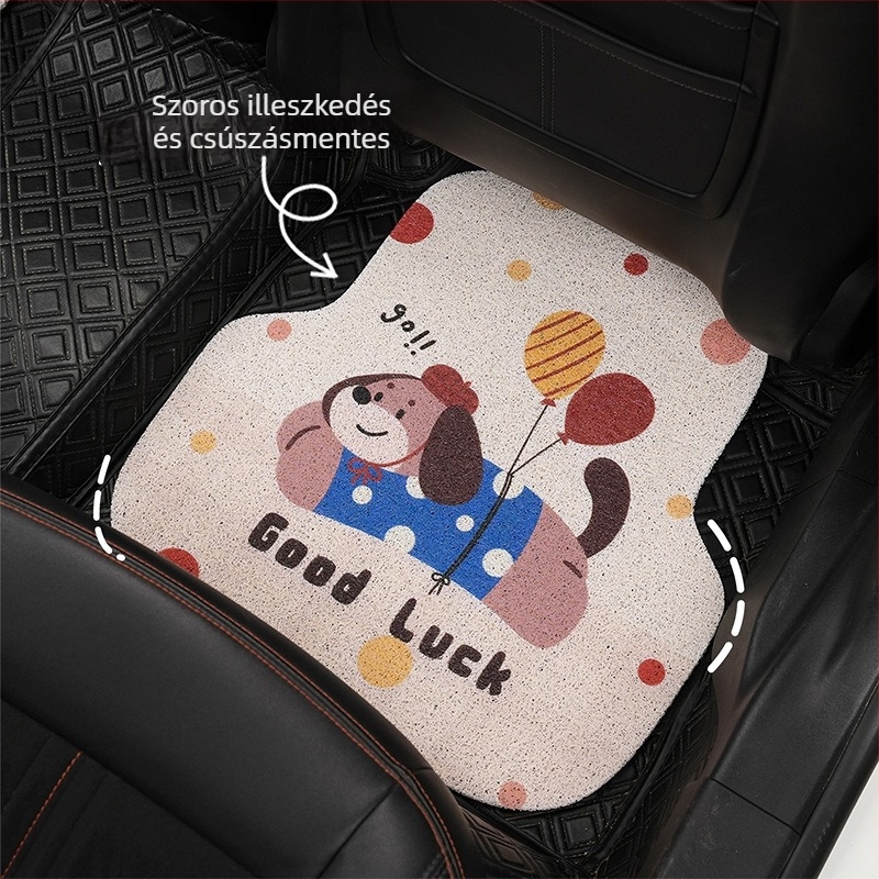 Autópadlómatrac Silk-Circle anyagból, Yu Cen márka, univerzális illeszkedés, logó nyomtatás testreszabható