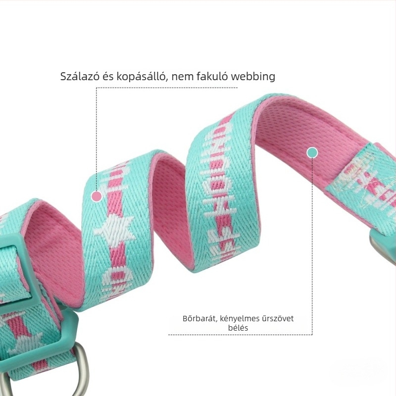Mohairból készült kutyanyakörv, minden évszakban használható, általános célú