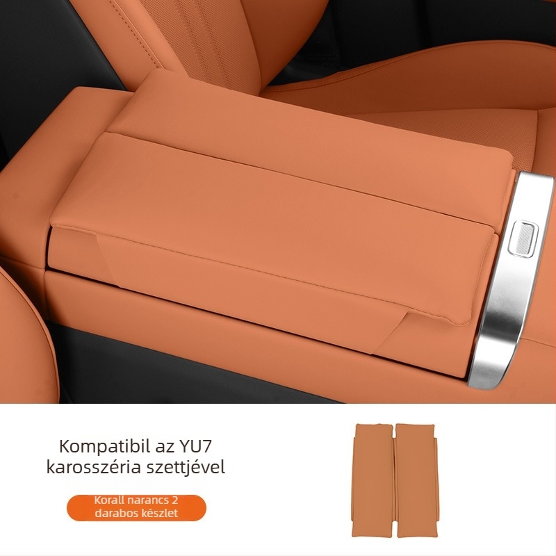 Xiaomi Yu7 autó karfájának emelő párnája - Bőr védőburkolat, Márka Coolness, Anyag Bőr, Eredet Guangzhou