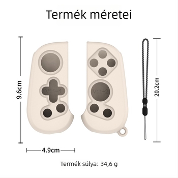 Szilikon védőhüvely Backbone One1/2 Gen játékvezérlőhöz | Gyártási eljárás: injektálás | Tömeg: 35 g | Csomagolás: 1 db