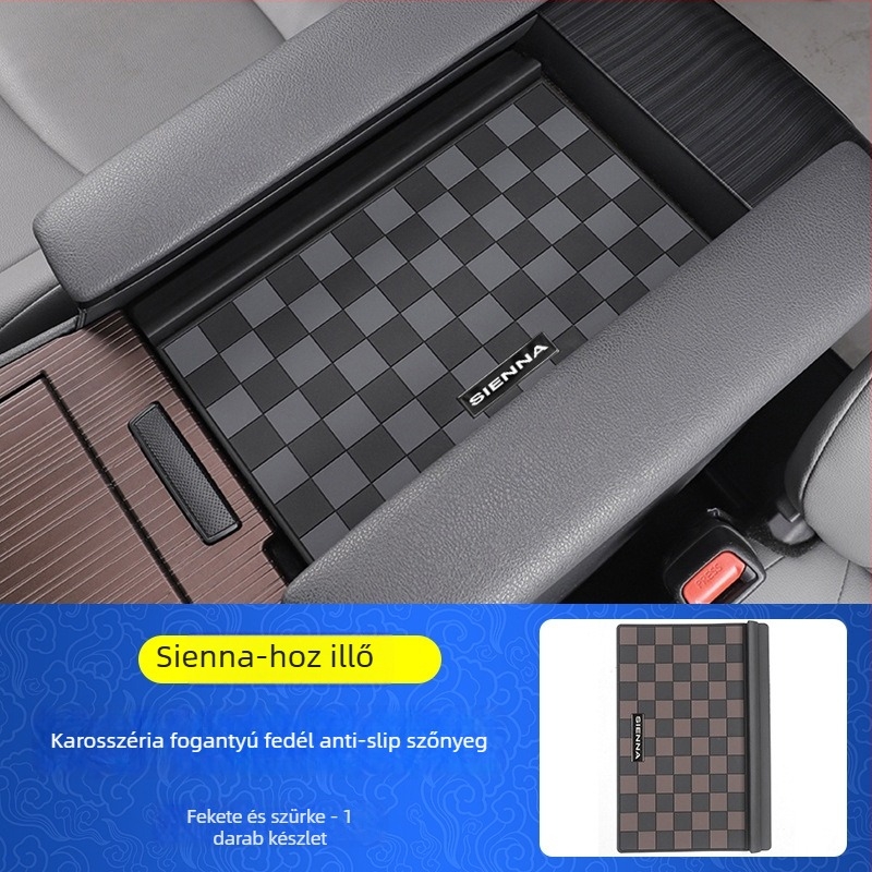 Toyota Sienna központi konzol fedélhez illeszkedő anti-slip alátét — PVC anyag, logó nyomtatás, márka The more prosperous