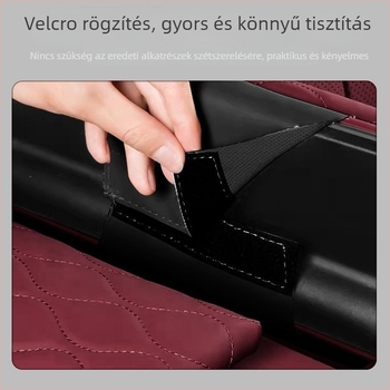 Wenjie M7/M8/M9 modellhez tervezett kartámaszvédő párna, középső kartámaszfedél emelése és bőrvédő funkció; Forge Ahead márka, testreszabás elérhető.