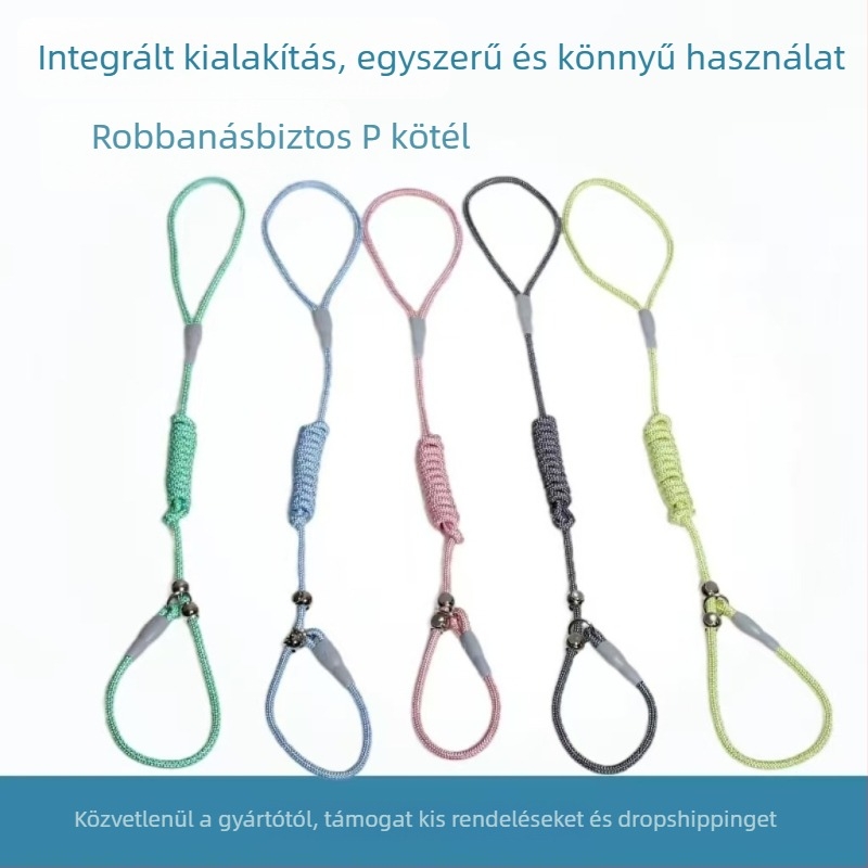 Kutyapóráz professzionális kiképzésre, leválasztható, anti-tekeredés, nylon, Sai Meng