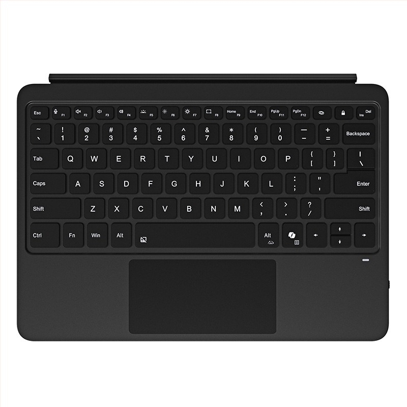 Microsoft Surface Pro tabletához mágneses Bluetooth billentyűzet RGB háttérvilágítással