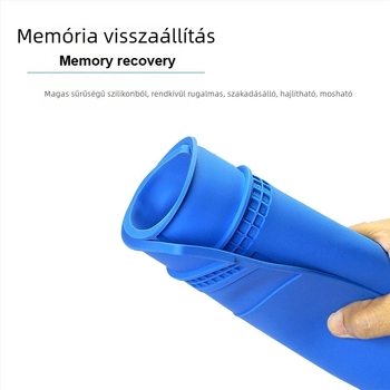 Szilikon javító munkalap mobiltelefonokhoz és digitális kiegészítőkhöz, magas hőmérsékletnek ellenálló, csúszásmentes, korrózióálló, antistatikus