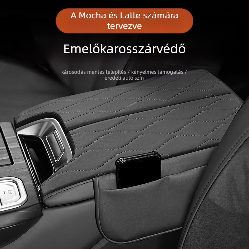 Központi konzol kartámasz emelő párna tárolóval – Dekoratív védőburkolat Wei Brand Mocha Latte-hoz; Anyag: Egyéb; Márka: Egyéb; Kompatibilis modellek: Wei Brand Mocha Latte