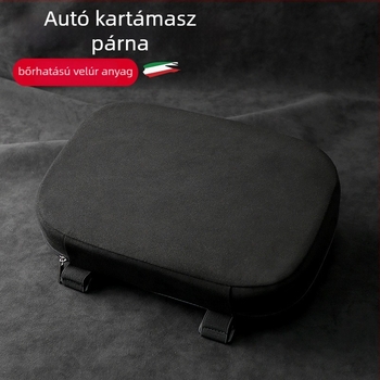 Autókarosszék karfájának párnája velúr bevonattal, általános modell, logó nyomtatás, testreszabható feldolgozás, licenszelhető magáncímke