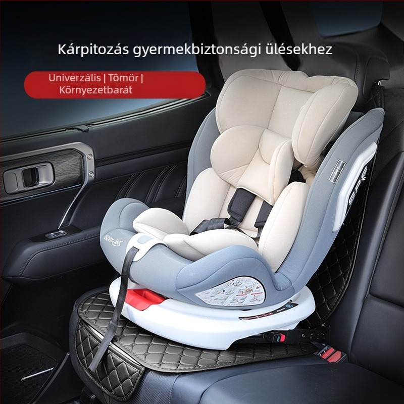Csúszásmentes matrac autógyermeküléshez, bőr, univerzális, vastított, védő párna