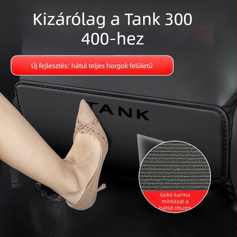 Tank 300 hátsó ülésvédő párna – bőr és szivacs, egyszerű stílus, minden évszakban használható