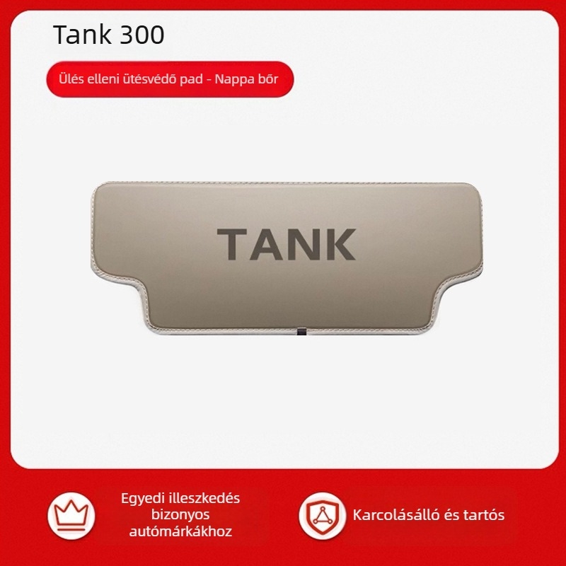 Tank 300 hátsó ülésvédő párna – bőr és szivacs, egyszerű stílus, minden évszakban használható