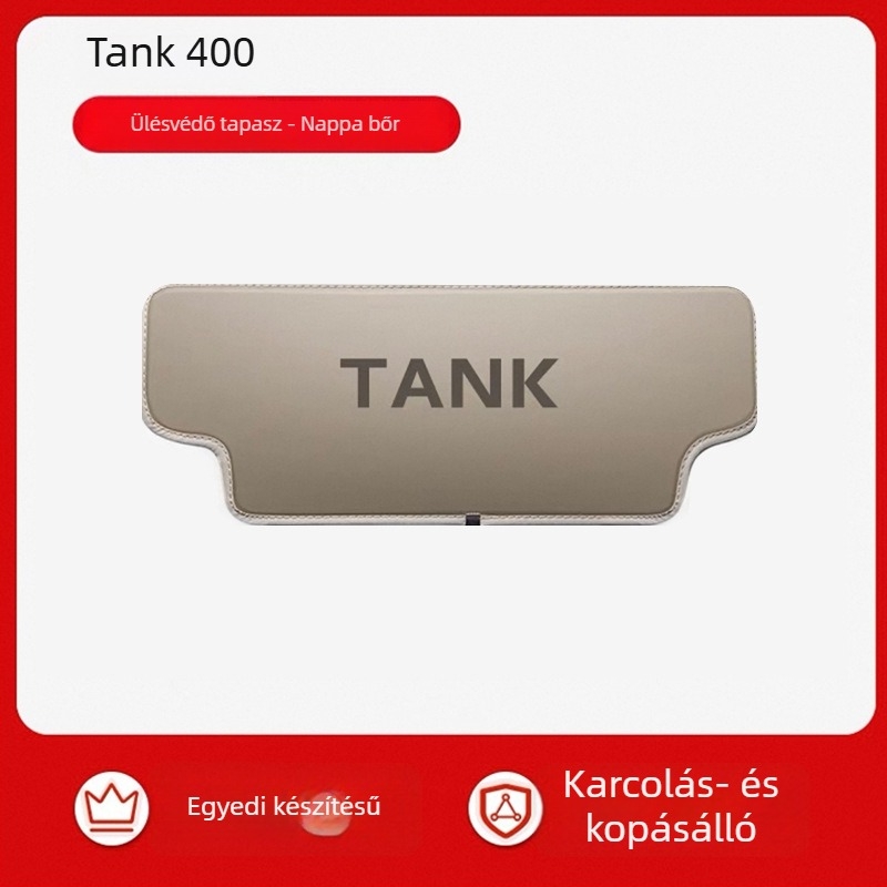 Tank 300 hátsó ülésvédő párna – bőr és szivacs, egyszerű stílus, minden évszakban használható