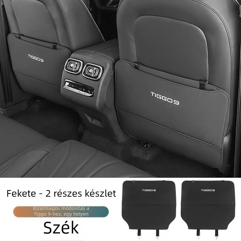 Chery Tiggo 9 hátsó üléséhez anti-kikapó párna a könyökhöz tartozó hátlap védelemmel – belső módosítási kiegészítő