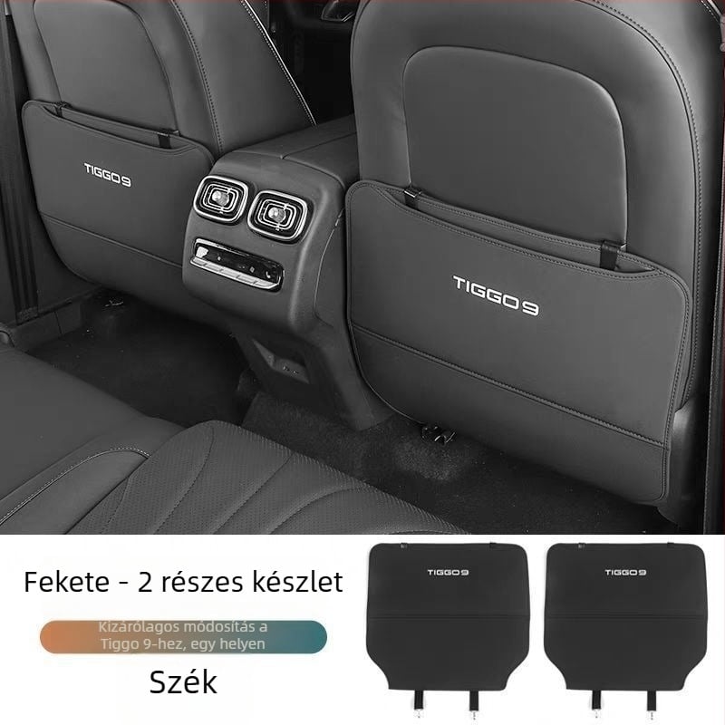Chery Tiggo 9 hátsó üléséhez anti-kikapó párna a könyökhöz tartozó hátlap védelemmel – belső módosítási kiegészítő