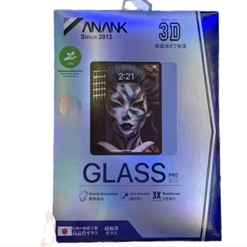 Anank edzett üveg kijelzővédő iPad Pro 2024-hez, kékfény elleni, teljes képernyőfedettség