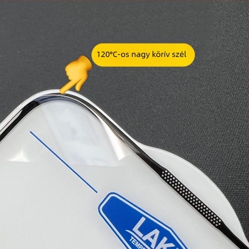 Edzett üveg előlapos kijelzővédő iPhone 14 Pro Maxhoz – magánélet-védelem, teljes lefedettség, HD tisztaság, ujjlenyomat-mentes