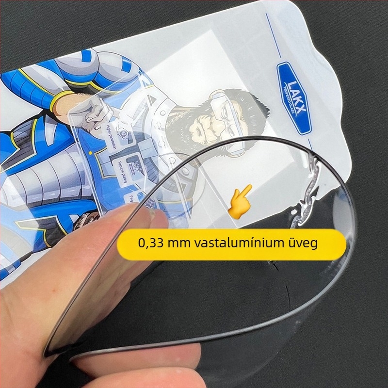 Edzett üveg előlapos kijelzővédő iPhone 14 Pro Maxhoz – magánélet-védelem, teljes lefedettség, HD tisztaság, ujjlenyomat-mentes