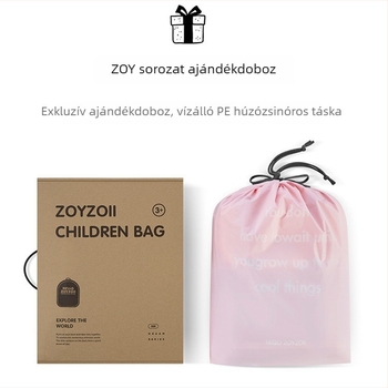 ZOYZOII Walla hátizsák általános iskolások számára, vászon anyag, lélegző, vízálló, könnyű, tehercsökkentés